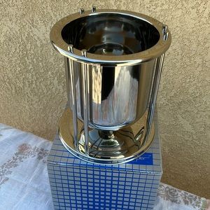 Zepter Made in Italy stainless steel NWT ice or champagne bucket Final Price